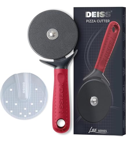 Hygiplas Pizza Wheel Red - 102mm 4" - Kitchenware Supplier