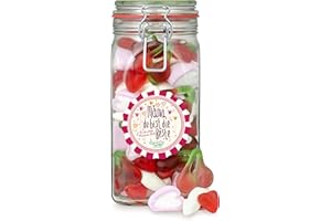 ‎DER ZUCKERBÄCKER Mamas große Liebe – großes Glas mit einem tollen Süßigkeiten-Mix, herzliche Geschenk-Idee zum Mutter-Tag