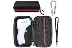 ZLiT Termómetro de frente para termómetro digital infrarrojo universal sin contacto, impermeable y a prueba de golpes