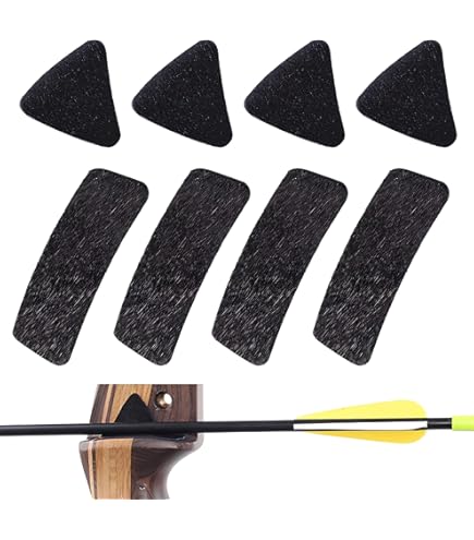 Lot De 3 Repose-Flèches Fourrure Ameyxgs - Pour Arc Long Et Arc Recourbé - 2.5mm