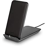 Smpl Fast Wireless Charger - Qi-Certified 10W Wireless Charging Stand, Compatible with iPhone 13/12/Pro/11/XS Max/XR/XS/X/8/8