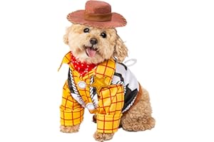 RUBIES Rubie's Disney Toy Story Pet Costume, Woody, Small