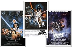 Close Up Star Wars zestaw plakatów filmowych, odcinek IV – VI (61 cm x 91,5 cm)
