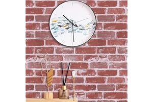 CICIWIND Czerwona tapeta 3D o wyglądzie kamienia, 45 x 500 cm, samoprzylepna folia meblowa, wykładzina ścienna, kamień, folia samoprzylepna, dekoracja ścienna, tapeta, cegła, folia kuchenna, na ścianę, drzwi, meble, winylowa