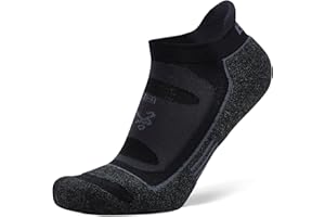 Balega Blister Resist Performance No Show Athletic Running Socks for Men and Women, Ergonomic Fit, Cushioned, Moisture-Wicking, Breathable, Seamless Toe, 1 Pair
