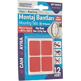 Vodaseal Hazır Kesilmiş 12'li Montaj Bandı, Şeffaf