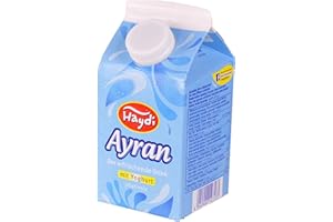 URBAN FOREST 6 mal 500ml Ayran Joghurt Getränk lange haltbar | Wellness Getränk & Vital Drink | Joghurtdrink High Protein Low Sugar & Lower Carb | Natural Energy Drinks & Sportgetränke | ohne Zuckerzusatz