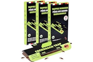 LAOYE Pułapka na karaluchy, 30 sztuk, pułapka na pluskwy, do zwalczania karaluchów, do zwalczania karaluchów, pułapka na karaluchy, pułapka na owady do kuchni