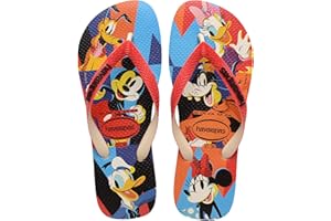 Havaianas - Disney Stylish, Comfortable, Lightweight, and Durable Flip-Flops, Disney and Pixar Designs, Wide Straps, Adults Unisex