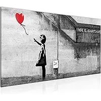 Modernes Wandbild Abstract Grau Rot - 4-teilig Made In Germany