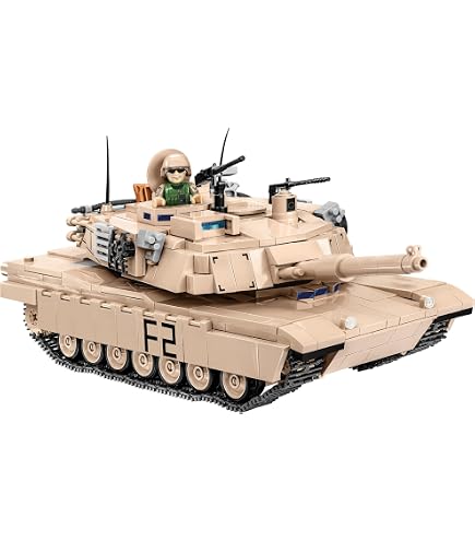 Kit de Construction Cobi Char Sherman M4A2E8(76) WWII (880 pièces