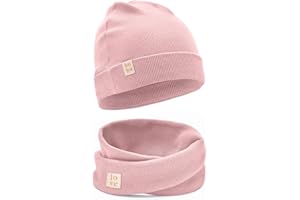 Bubalove Mützen und Schalset für Jungen, Mädchen, baby, Größen 0mc bis 12 Jahre+ viele Farben, Frühlings-, Herbstsets, Baumwollmützen, handgenäht