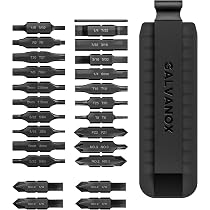Adaptateur Et Rallonge Pour Leatherman - Compatible Embouts Plats Et Hexagonaux 6,35 Mm - Acier Carbone, Magnétique