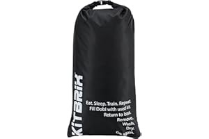 KitBrix Dobi Drybag Wet Bag 12L - Waterproof Dry Bag for Wet or Dirty Kit - Available in Quick-Dry Towel & Change Mat Bundles - Ideal for Swimming, Wetsuits, Sports, Camping & Travel