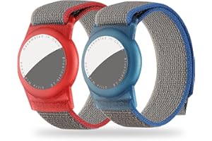 Dingfeiyu Opaska na nadgarstek dla dzieci i dorosłych, wodoodporna bransoletka AirTag, ochrona przed zgubieniem AirTag, uchwyt dla dzieci, pasek do zegarka GPS Tracker, kompatybilny z Apple AirTag,