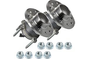 ‎ATEC GERMANY BESTPRICE 2x Radnabe hinten Radlager Radlagersatz, Kompatibel mit FIAT CROMA (194_),OPEL SIGNUM CC (Z03), VECTRA C (Z02),SAAB 9-3 (YS3F, E79, D79, D75), 9-3 Cabriolet (YS3F), 9-3 Kombi (E50)