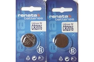 2 x CR2016 batteria al litio 3 V Batteria Renata prodotta in Svizzera orologio | | | Chiave Gadget