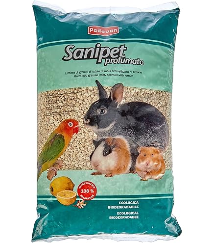 Rotolino Lettiera Ecologica In Tutolo Di Mais - Per Uccelli, Roditori E Rettili, Confezione 7L - Foto 8