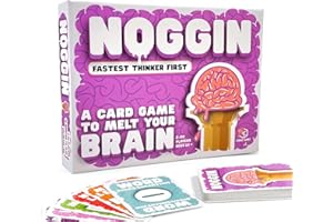 Format Games Noggin Card Game | Hilarious Fast-Thinking Word Game | Challenging And Fun Card Game For Teens, Adults And Families | Ages 12+ | 2+ Players | 10 Minute Playtime