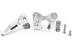 MICRO-SWISS Micro Swiss CNC Machined Lever and Extruder Plate Left Hand for FlashForge Creator Pro, Finder, Guider 2, QIDI TECH