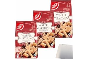 Gut&Günstig Waffelmischung Gebäck 3er Pack (3x400g Packung) + usy Block