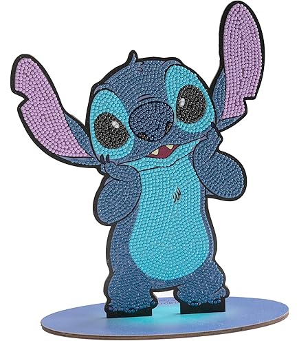 CRYSTAL ART Midnight Cat Buddy Kit – DIY Kristall-Kunst-Set Mit Holzfigur & Glitzersteinen