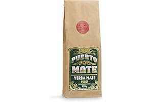 ‎MONOND PUERTO MATE® - Yerba Mate Tee (150g) Schonende Trocknung, koffeinhaltiger, natürlicher Wachmacher aus Argentinien. Im praktischen Nachfüllbeutel.