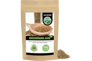 Hel kummin (500g), 100% naturliga kumminfrön, naturliga utan tillsatser, vegan