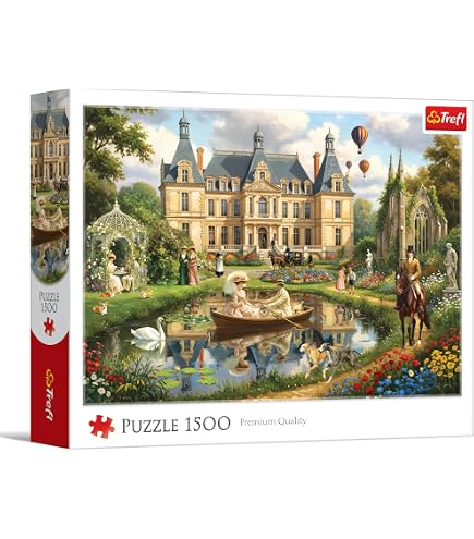 Clementoni Puzzle De 1500 Piezas Mont Saint-Michel, Medidas 59,2 X 84,3 Cm, Imagen Evocadora, Fabricado En Italia Con Materiales Reciclados