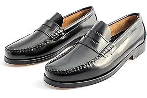 Marttely Castellanos Artesanos Penny Loafer mit Ledersohlen * Handmade in Spain