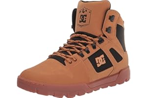 DC Shoes Men's Dc Pure High-top Water Resistant Boot Skate Shoe Snow