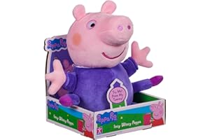 Peppa Pig 08163 Talking Soft Incy Wincy, Preschool, Plush Toys, Nursery Rhymes, Multicolour