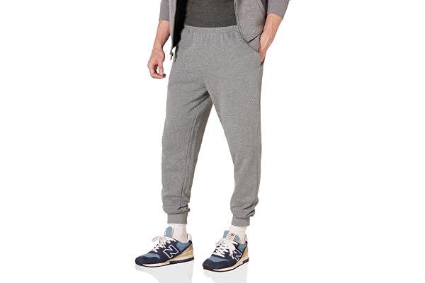 Amazon Essentials Pantalon de Survêtement en Polaire, Coupe Décontractée Homme