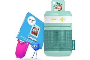 GALAKTO (EDEL) Galakto - Kinder Musik- und Hörspielplayer für zuhause und unterwegs, inkl. 2 Token “Die Schlümpfe” / “Fox & Sheep”, ohne Internet überall hörbereit, kinderleichte Bedienung, Lange Akkulaufzeit