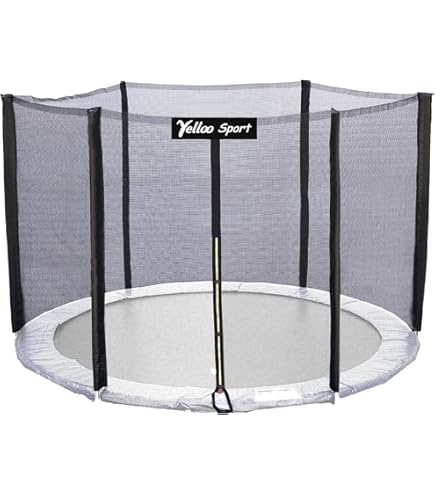 Tappeto Elastico Per Trampolino Ricambio - Diametro 185 Cm Per 36 Molle, Ganci Inclusi - Foto 6