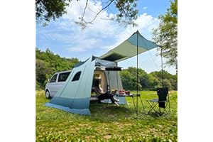 AIR SWIMMERS Tienda de campaña trasera para coche, 250 x 200 x 205 cm