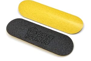 SPITBOARDS Taśma na palce, 32 mm x 100 mm (1 mm grubości), 3 szt. wycięty kształt z laserowym logo, 3 sztuki na tablicę lub palce (32 mm x 100 mm)