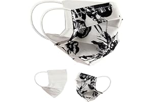 BaF Masque en Tissu 100% Coton Lavable OEKO-TEX 100 Lot de 2 Set Pack double Masque Buccal et Nasal Réutilisable