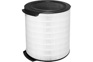 TOMORAL FY1700 Filtre HEPA Remplacement Compatible avec Purificateurs Air Philips Série 1000i AC1715, AC1711, HEPA + Charbon Actif + Préfiltre, Numéro Pièce FY1700/30, Paquet 1