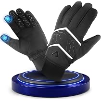 Alpensattel® Premium 2.0 Thermo Fahrradhandschuhe [Wind - & WASSERDICHT] - Herbst Handschuhe für Männer & Frauen