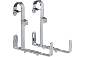 Alba Krapf Blumenkastenhalter Satz verz. Blumenkasten-Halter (RR-3V), Silber