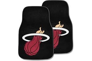 FANMATS - 9560 NBA Miami Heat Nylon-Autoteppich, 45,7 x 68,6 cm