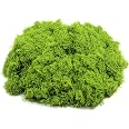 200g Di Muschio Artificiale Verde Per Decorazioni - Sintetico In Nylon Per Craft, Presepi, Pareti, Natale E Pasqua - 3