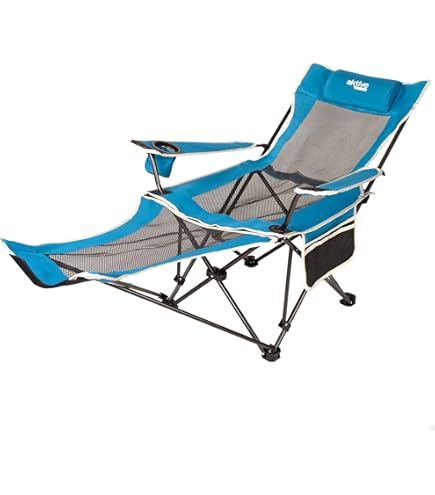 Tumbona Plegable De Playa Y Jardín - Textilene, Acero, Ligera (3.95kg), Soporta Hasta 90kg