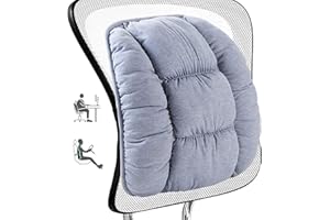 ‎BIG HIPPO Big Hippo Lendenkissen - Weiche Lordosenstütze Rückenkissen Rückenstützkissen Linderung Rückenschmerzen Universal für Auto, Bürostühle & Zuhause