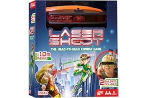 IDEAL Laser Shoot: Electronic Laser Tag Game For Kids Battle Game, Head-to-Head for 2 Players, for Family and Kids Ages 7+