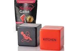 Need For Gift,Regalo per gli uomini Regali cattivi per le donne il suo fidanzato fidanzato novità attività fitness Glow in the Dark gioco dadi di Natale stucco calza riempitivo per lui (1 confezione)