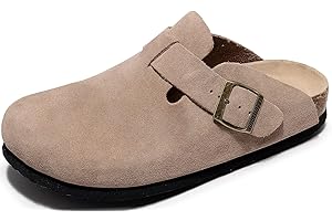 guoluofei Clogs For Women, Womens Clogs- Mules House Slipers With Arch Support And Adjustable Buckle