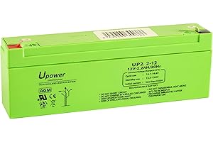 MASTER U-POWER U-Power - Batteria piombo AGM Sigillata 2.2Ah 12V - Faston F1 4.8mm