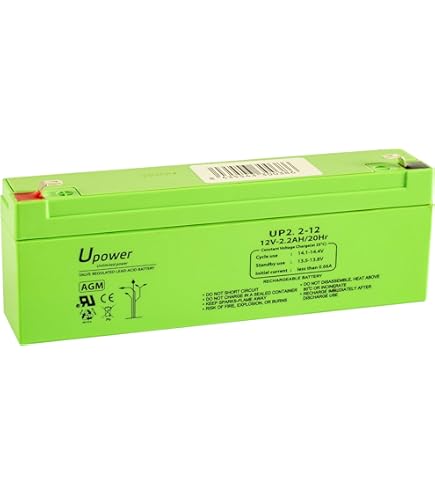Batteria Ermetica Ricaricabile Al Piombo 12V 7Ah Per UPS Antifurto Videosorveglianza Njoy - Foto 3
